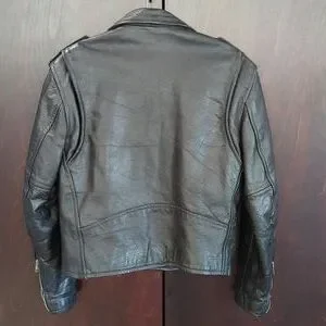 LA-ROXX ライダースジャケット L.A ROXX Leather Jacket – Looking Sideways Vintage LLC